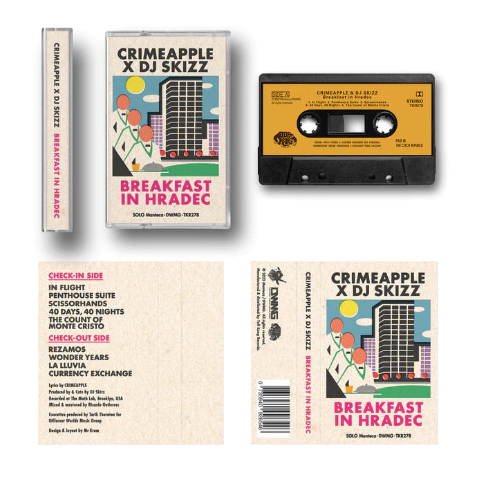 CRIMEAPPLE X DJ Skizz "Breakfast in Hradec" Cassette